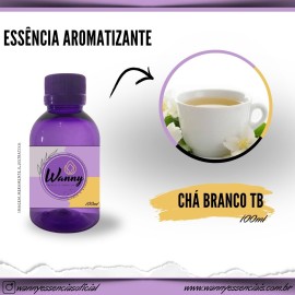 Essncia Aromatizante Ch Branco Tb 100ml Ref: 4957