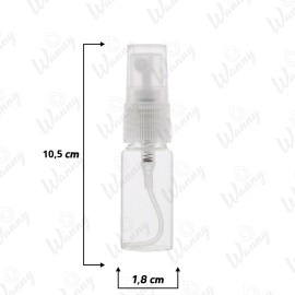 Frasco Pet com Vlvula Spray Transparente 10,5x1,8