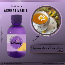 Ess�ncia Aromatizante Camomila e Erva Doce 100ml Ref. 1014