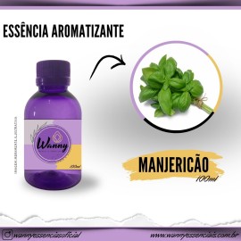 Essncia Aromatizante Manjerico 100ml Ref: 3897