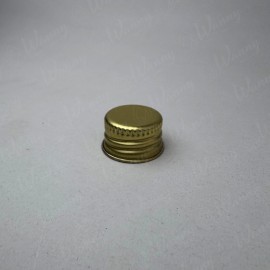 Tampa Alum�nio Dourada 18/410 sem furo