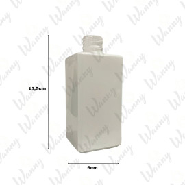 Vidro 250ml Square Branco G.28