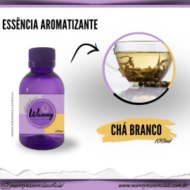 Essncia Aromatizante Ch Branco 100ml Ref: 3414