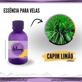 Essncia Para Velas Capim Limo 100ml