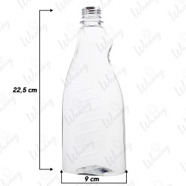 Frasco 500ml Pet Pulverizador 22,5x9cm G.28mm