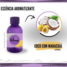 Essncia Aromatizante Coco Com Maracuj 100ml Ref: 4448