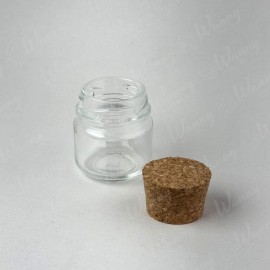 Pote de Vidro 30grs com Rolha 5x4