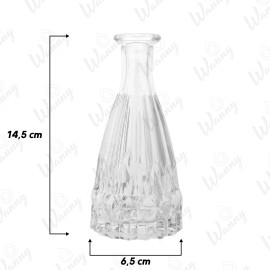 Vidro 200ml Vaso Detalhado