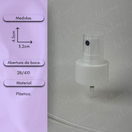 Valvula 28/410 Spray Branca Lisa