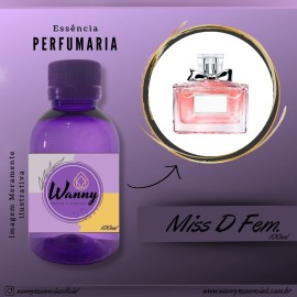 Essncia Perfumaria Miss D Fem. 100ml Ref. 9332