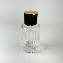 Vidro 50ml Perfume C/Valvula Spray R.2851 TMP Preta