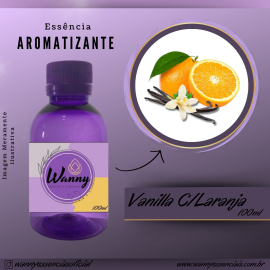 Ess�ncia Aromatizante Vanilla C/Laranja 100ml Ref. 934