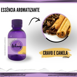 Essncia Aromatizante Cravo e Canela100ml Ref: 3208