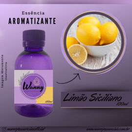 Ess�ncia Aromatizante Lim�o Siciliano 100ml Ref. 933