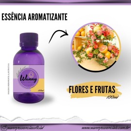 Essncia Aromatizante Flores e Frutas 100ml Ref: 2909