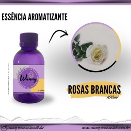 Essncia Aromatizante Rosas Brancas 100ml Ref: 9096