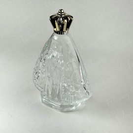 Vidro Santinha 140Ml Com tampa Coroa B/13 R.552-SA