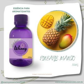 Ess�ncia Aromatizante Abacaxi e Manga Ginger 100ml