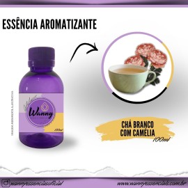 Essncia Aromatizante Ch Branco Com Camlia 100ml Ref: 5896