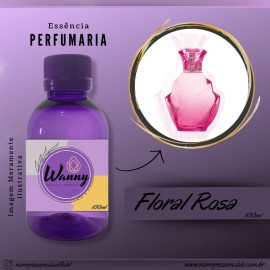 Essncia Perfumaria Floral Rosa 100ml Ref. 6182