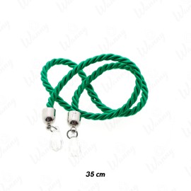 Enfeite para Difusor Cordo Com Pingente 35cm Verde