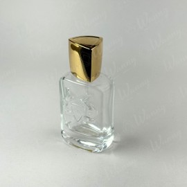 Vidro 30mlPerfume C/Valvula Spray R.2860 TMP Dourada