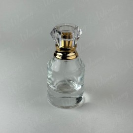 Vidro 30ml Perfume C/Valvula Spray R.2887 TMP Transparente