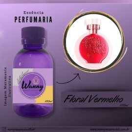 Essncia Perfumaria Floral Vermelho 100ml Ref. 3055