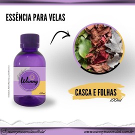 Essncia Para Velas Casca e Folhas 100ml