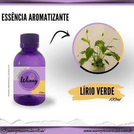 Essncia Aromatizante Lrio Verde 100ml Ref: 9670