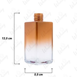 Vidro 250ml Square G.28 Cobre degrad