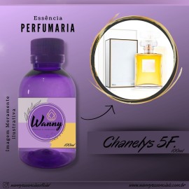 Essncia Perfumaria Chanelys 5F. 100ml Ref. 3900