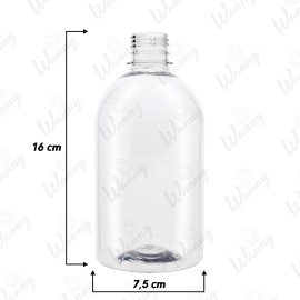 Frasco 500ml Pet Saboneteira 16x7,5cm G.28mm