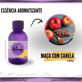 Essncia Aromatizante Maa Com Canela 100ml Ref: 9969